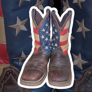 Rebel by Durango Men’s American Flag Cowboy Boots